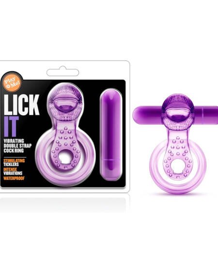 Lick it vibrating cock ring