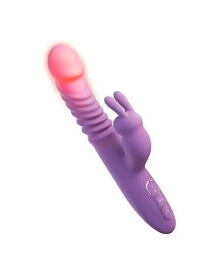 Thrusting silicone rabbit